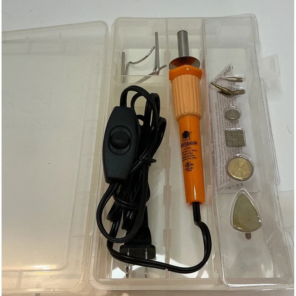 Walnut Hollow Creative Textile Tool 26032 Fabric Quilting Heat Tool Orange OS